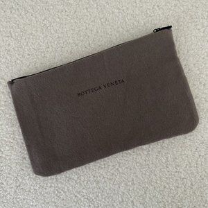 Upcycled Bottega Veneta Dustbag Zipper Pouch Handmade